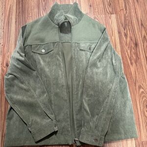 Green Bomber Jacket